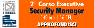 Corso Security Manager – Università degli Studi di Milano BICOCCA