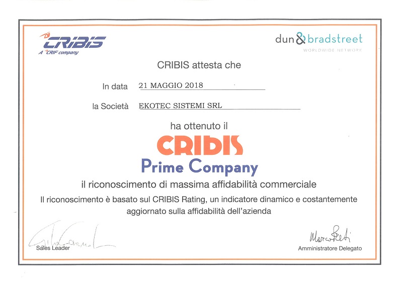 CRIBIS Prime Company